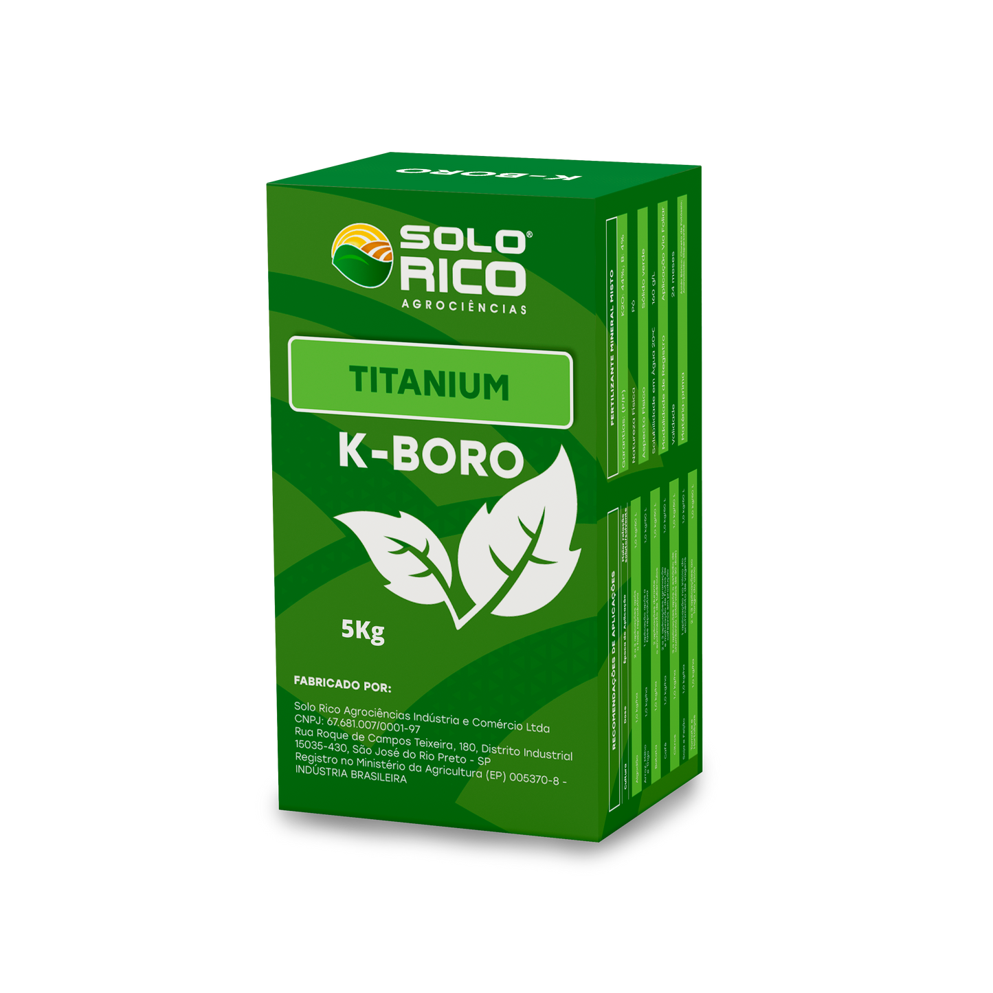 Titanium K-Boro – Potássio e Boro para Pegamento e Qualidade