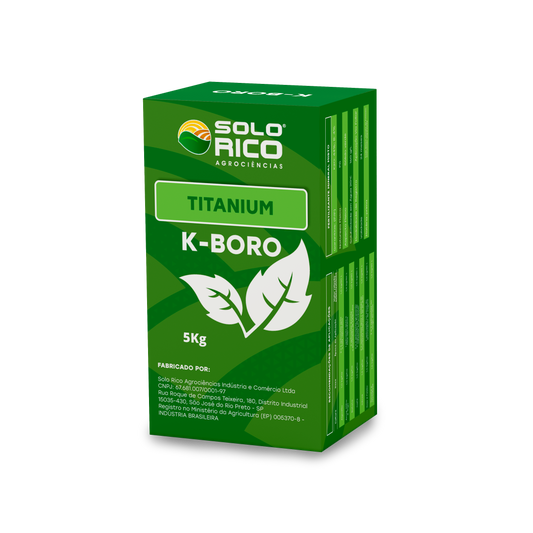 Titanium K-Boro – Potássio e Boro para Pegamento e Qualidade