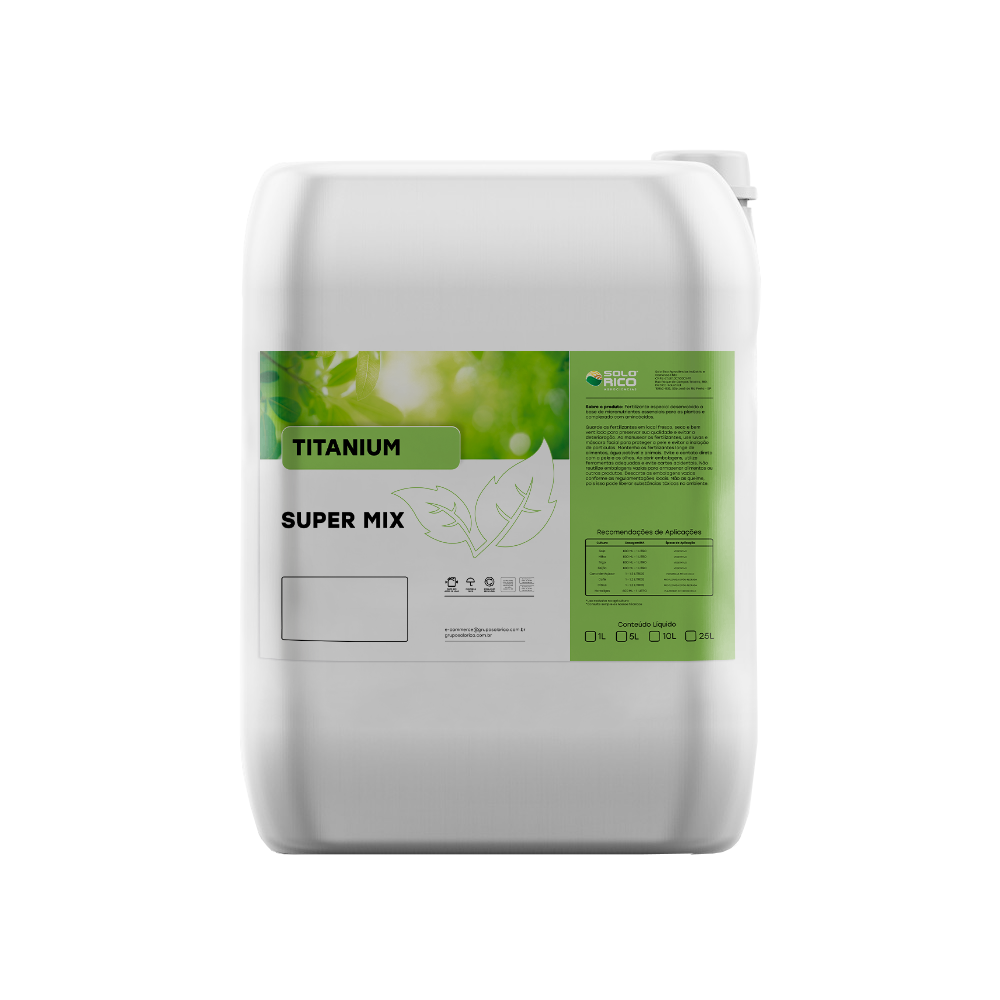 Titanium Super Mix – Micronutrientes para Nutrição Complementar